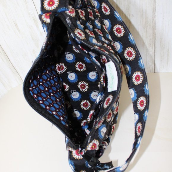 Vera Bradley "Night Owl" Print Small Bag - Picture 5 of 6